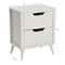 Hello Honey® 26" Yume Mid Century Modern Solid Wood Nightstand with 2 Storage Drawers